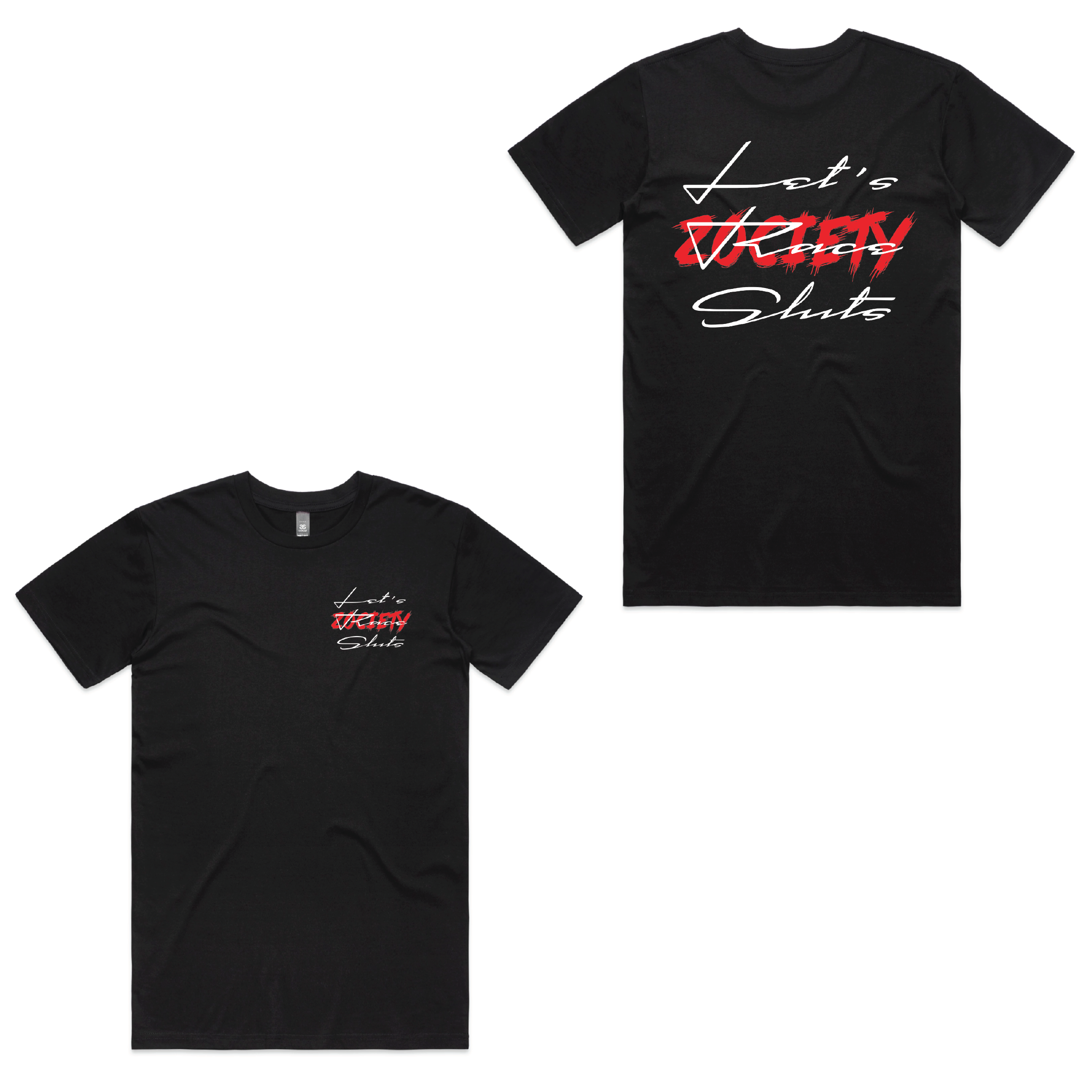 Tシャツ・カットソー [SLOPPY SECONDS] I Hate Everyone I Love Novagang Heavy Cotton Tee Shirt - Goth Money Novagang